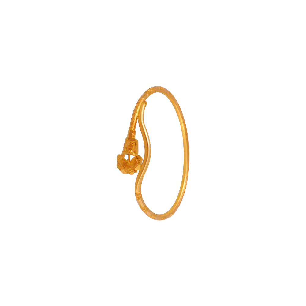 22KT (916) Yellow Gold  Bangles For Women - Image 2