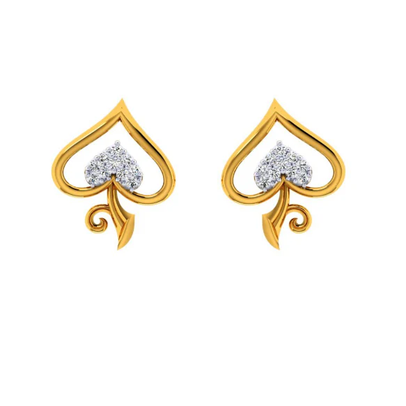 22KT (916) Yellow Gold Earring For Women