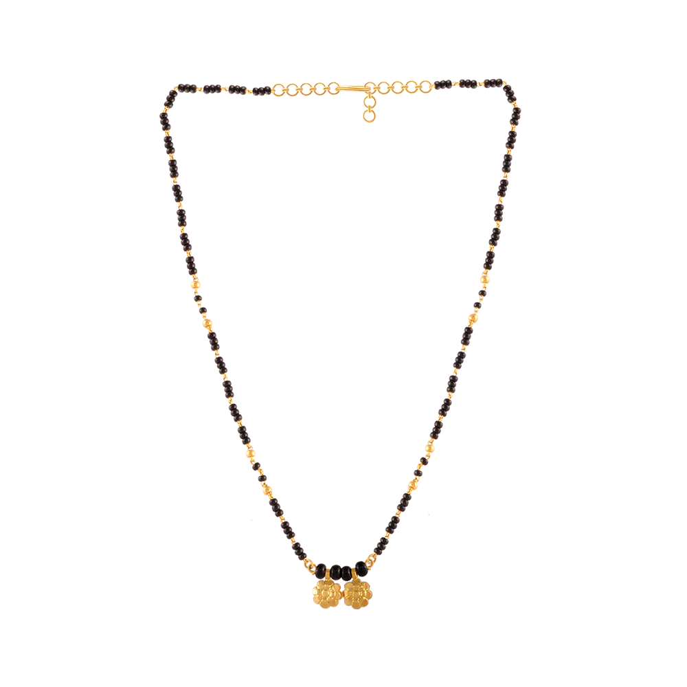 22KT (916) Yellow Gold Mangalsutra For Women