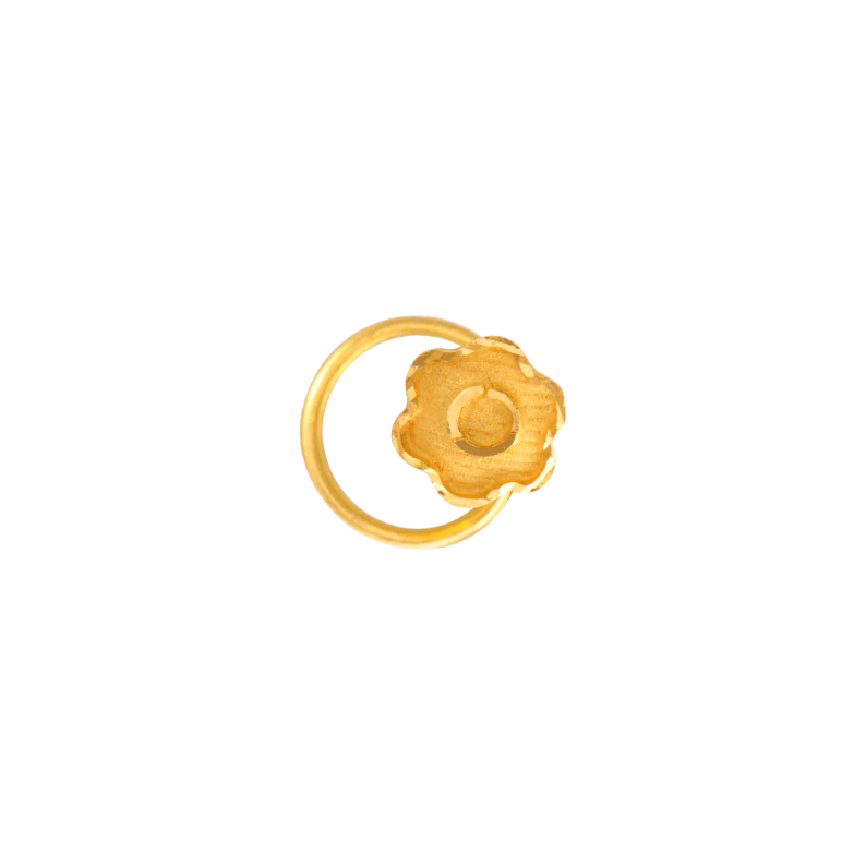 22KT (916) Yellow Gold Nose Ring