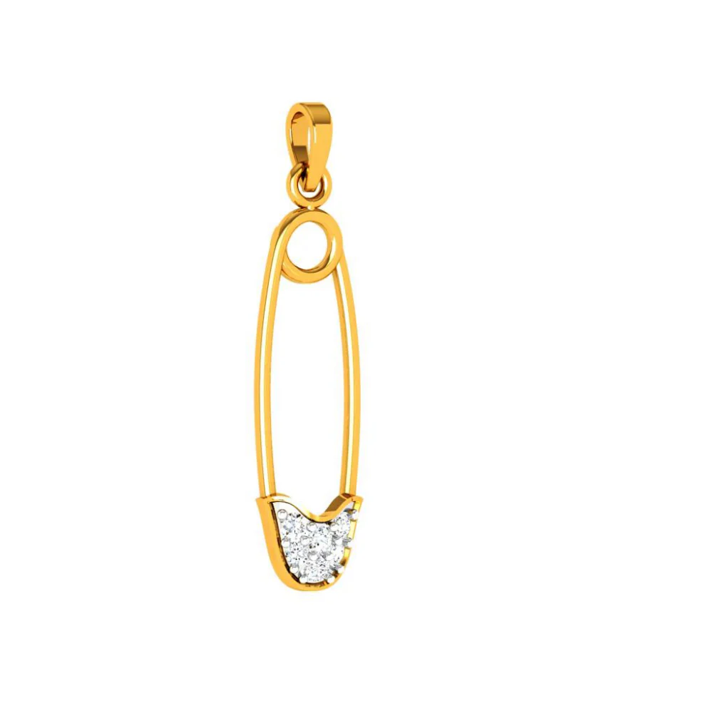 22KT (916) Yellow Gold Pendant For Woman - Image 2