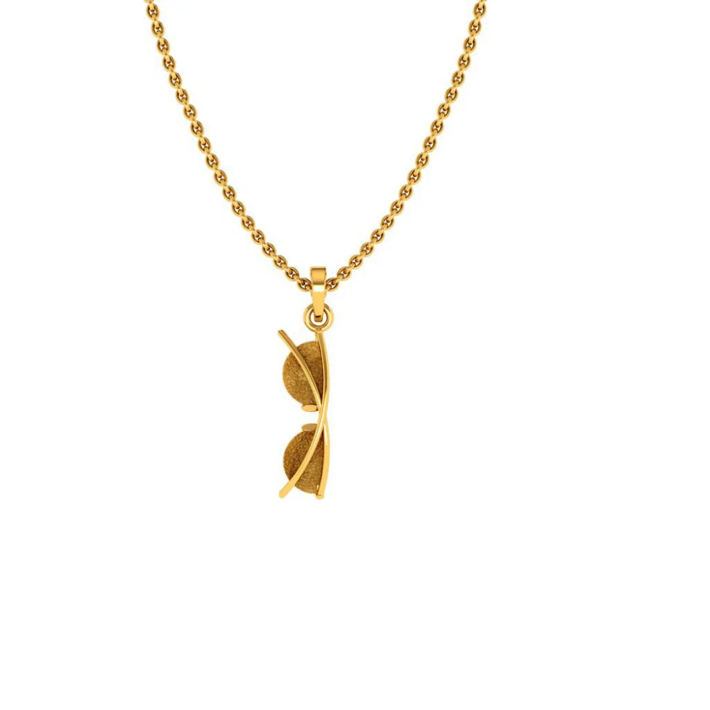 22KT (916) Yellow Gold Pendant For Woman - Image 5