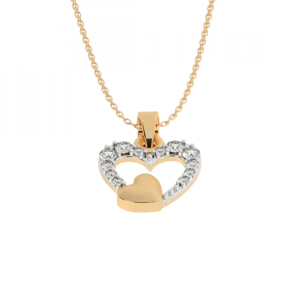 22KT (916) Yellow Gold Pendant For Women - Image 10
