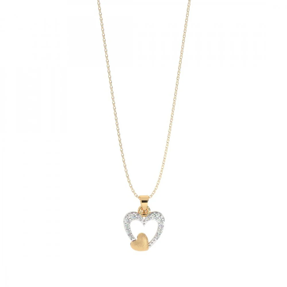 22KT (916) Yellow Gold Pendant For Women - Image 4