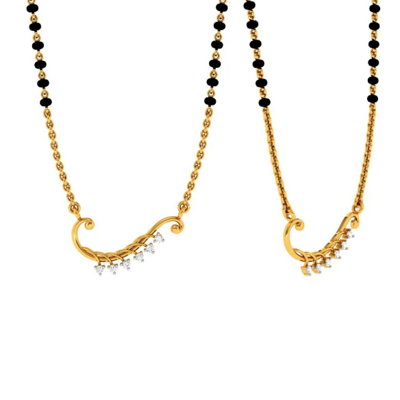 22KT (916) Yellow Gold Pendant For Women - Image 8