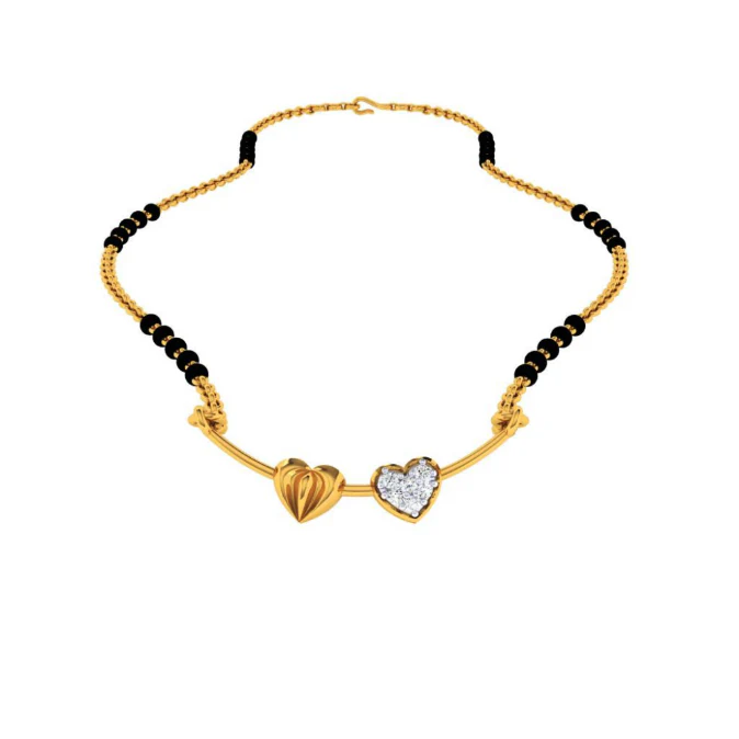 22KT (916) Yellow Gold Pendant For Women - Image 3