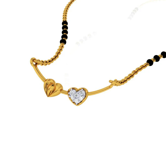 22KT (916) Yellow Gold Pendant For Women - Image 5