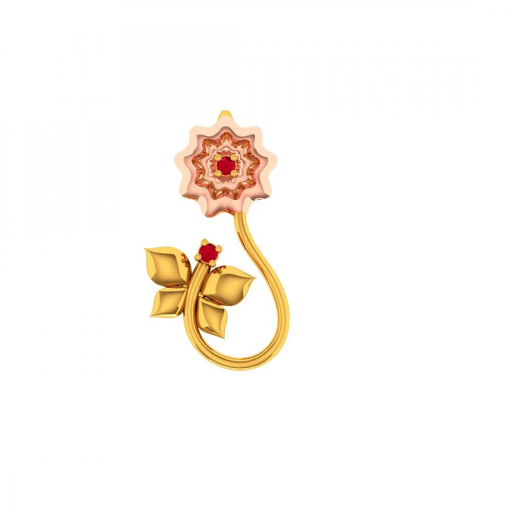 22KT (916) Yellow Gold Pendant For Women - Image 9