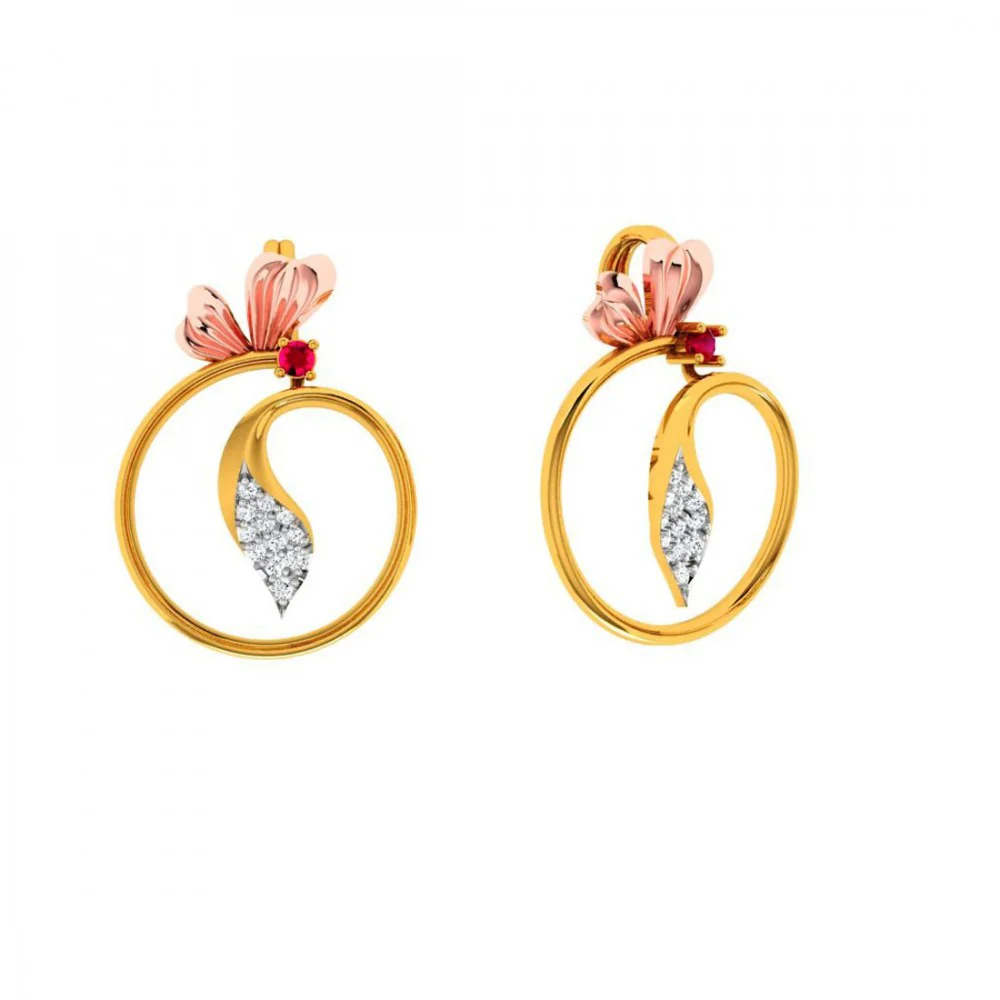 22KT (916) Yellow Gold Pendant For Women - Image 2