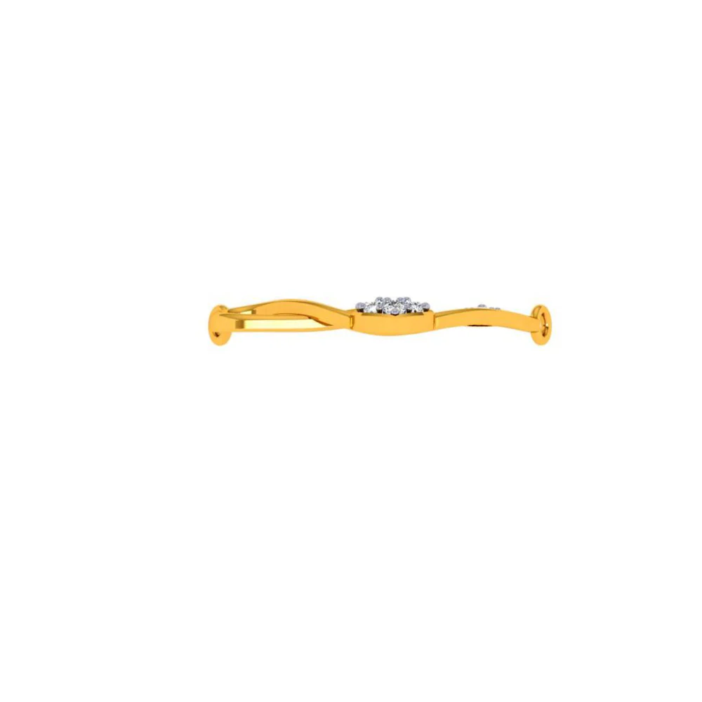 22KT (916) Yellow Gold Pendant For Women - Image 2