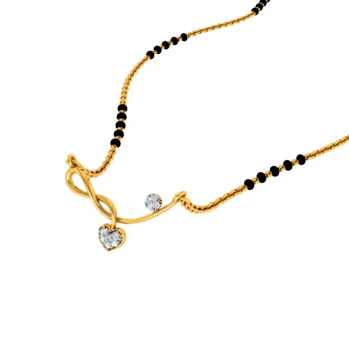 22KT (916) Yellow Gold Pendant For Women - Image 6