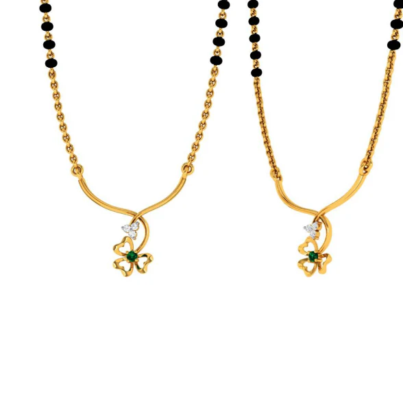 22KT (916) Yellow Gold Pendant For Women - Image 8