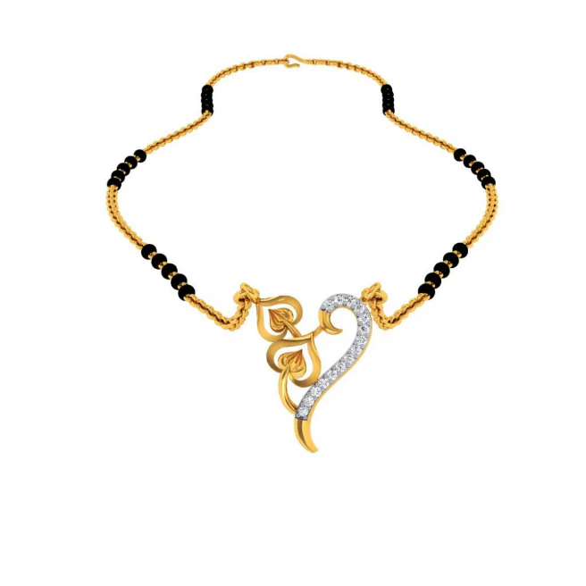 22KT (916) Yellow Gold Pendant For Women - Image 5