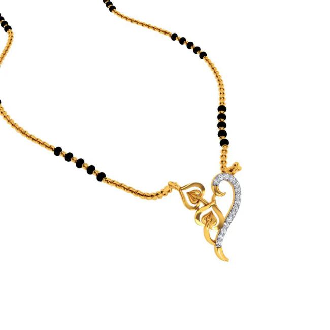 22KT (916) Yellow Gold Pendant For Women - Image 6