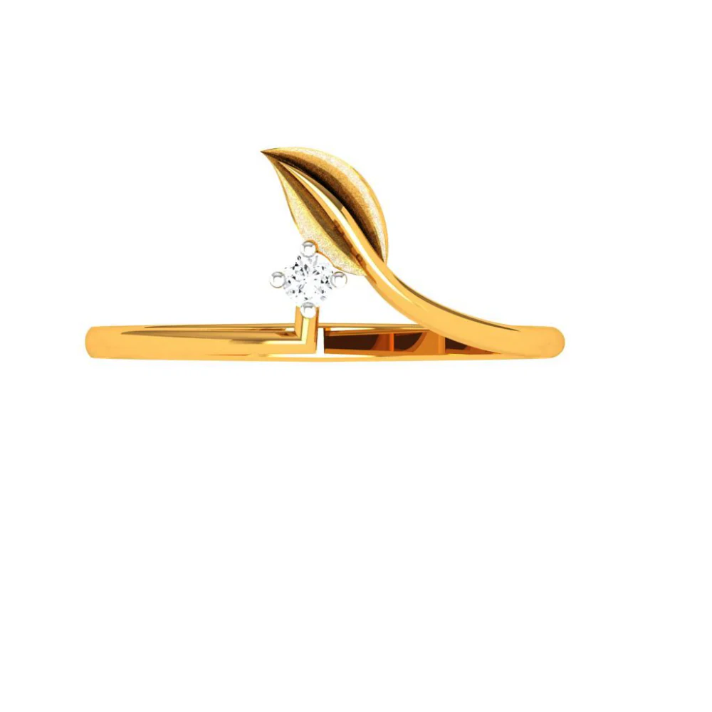 22KT (916) Yellow Gold Ring For Woman