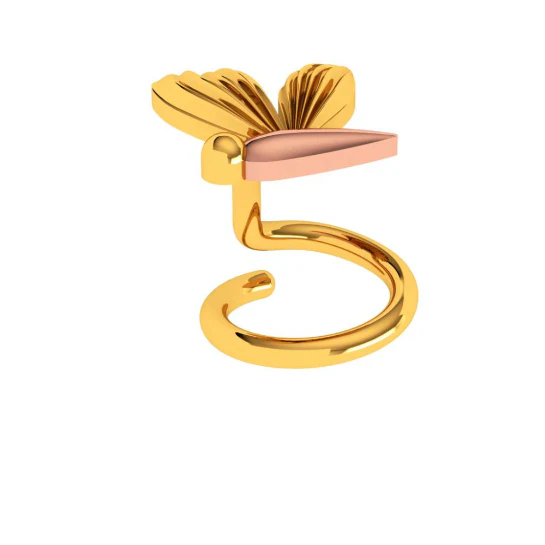 22KT Exclusive Design Gold Nath For Every Occasion & Purpose - Image 4