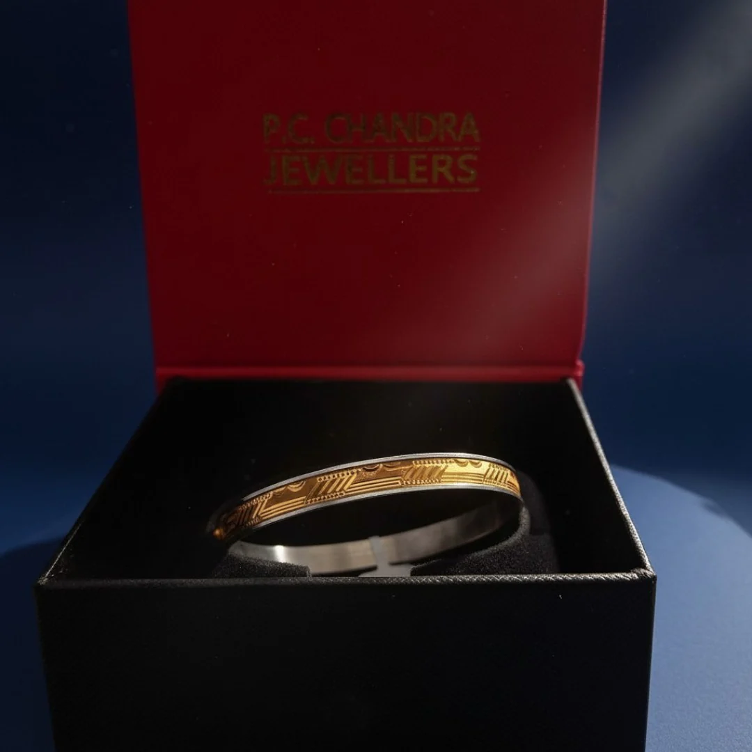 22KT Gold Everline Noa Bangle for Women (Size 2-5) - Image 3