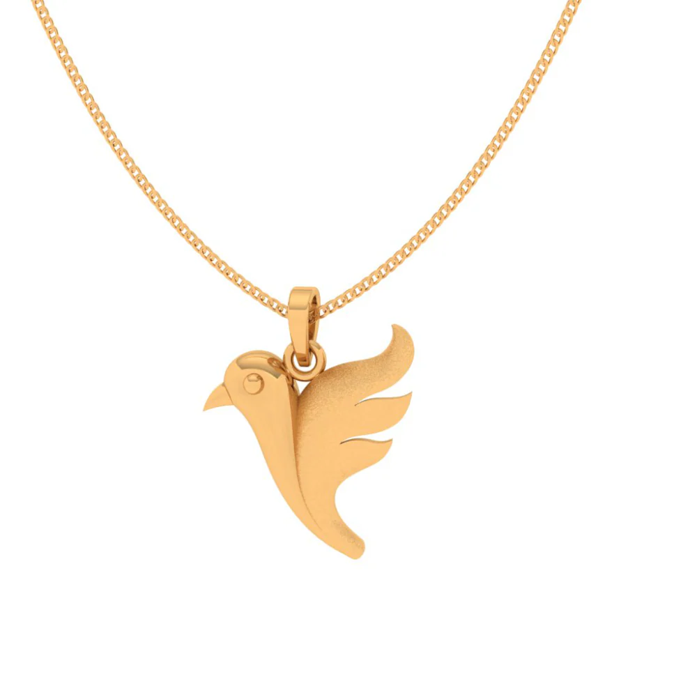22KT Gold Locket Design For Ladies Exclusively From Online Exclusive - Image 5