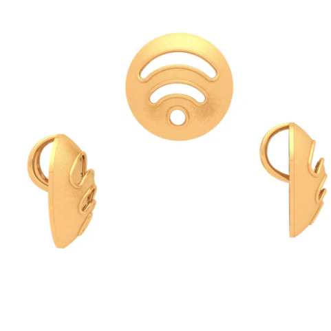 22KT Gold Pendant Design Crafted To Perfection - Image 4