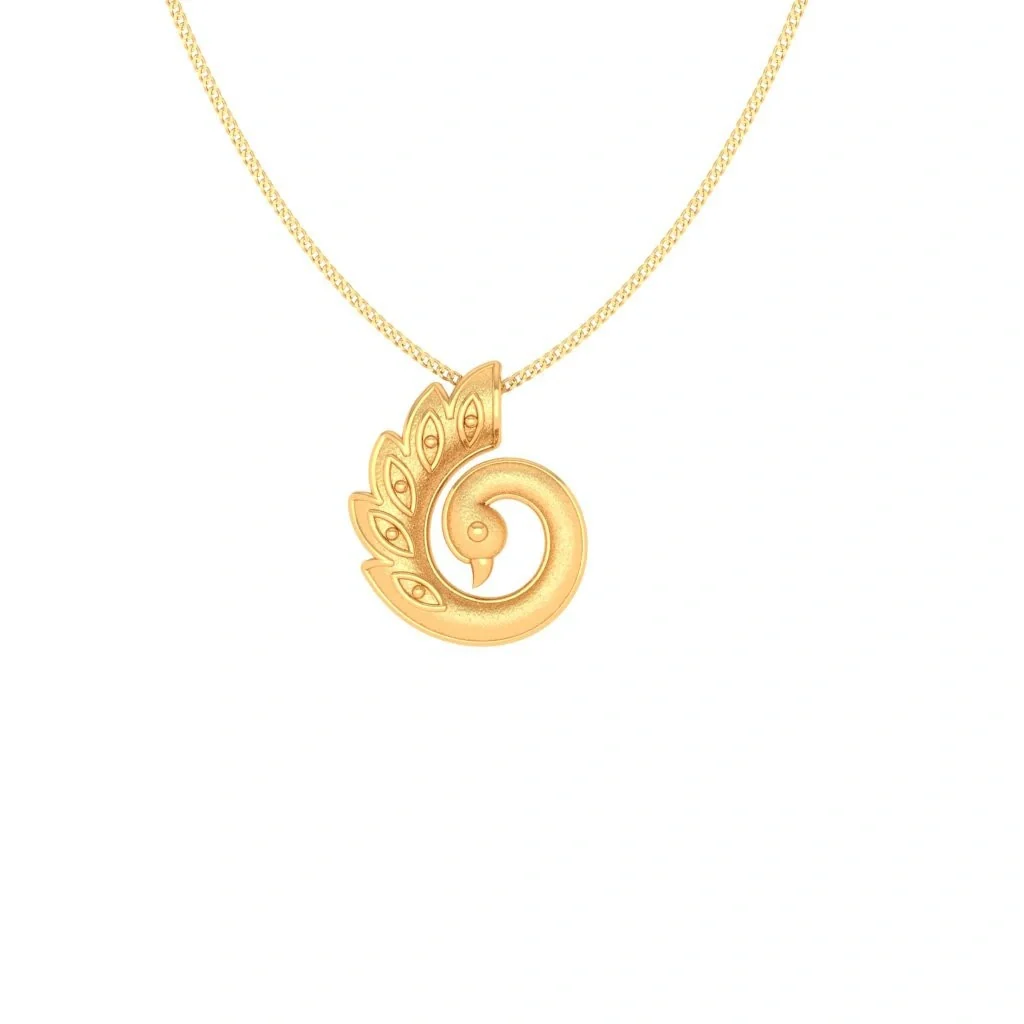 22KT Gold Pendant Design That You Immediately Fall For - Image 4