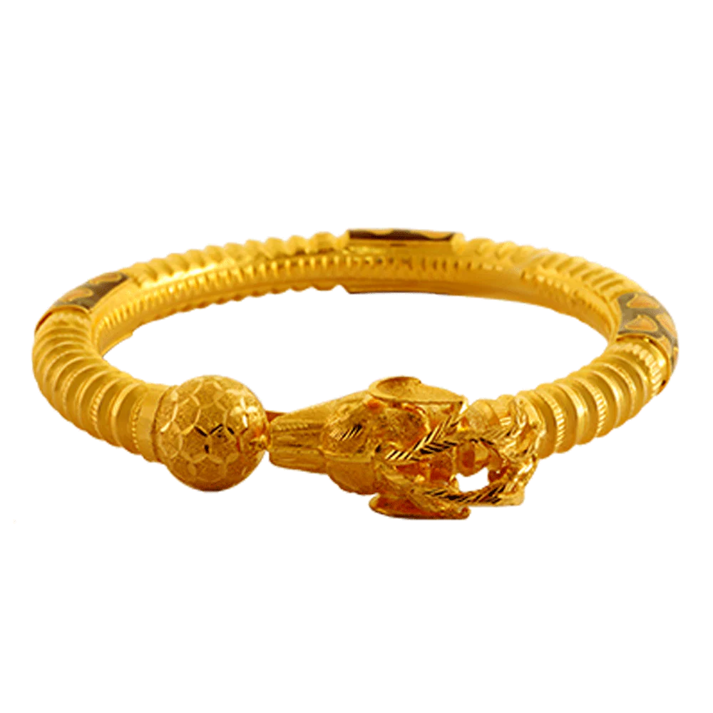 22KT Yellow Gold Bangle For Women