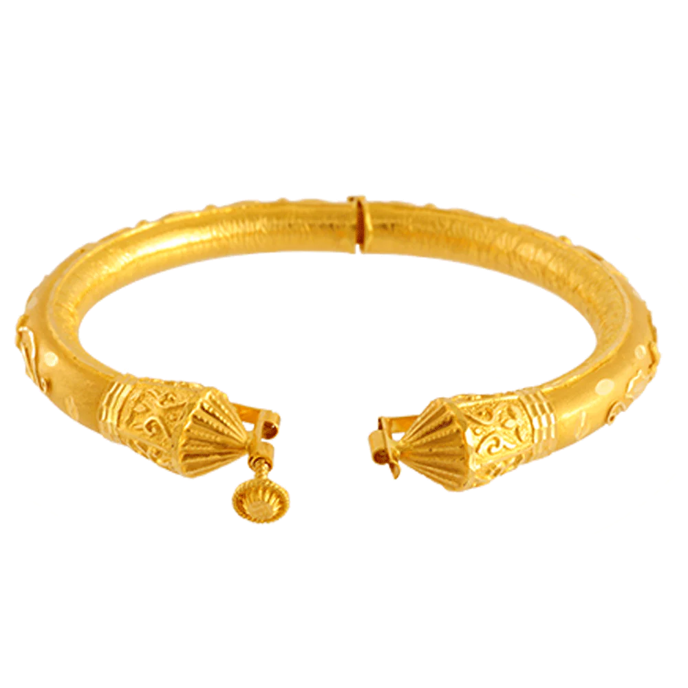 22KT Yellow Gold Bangle For Women