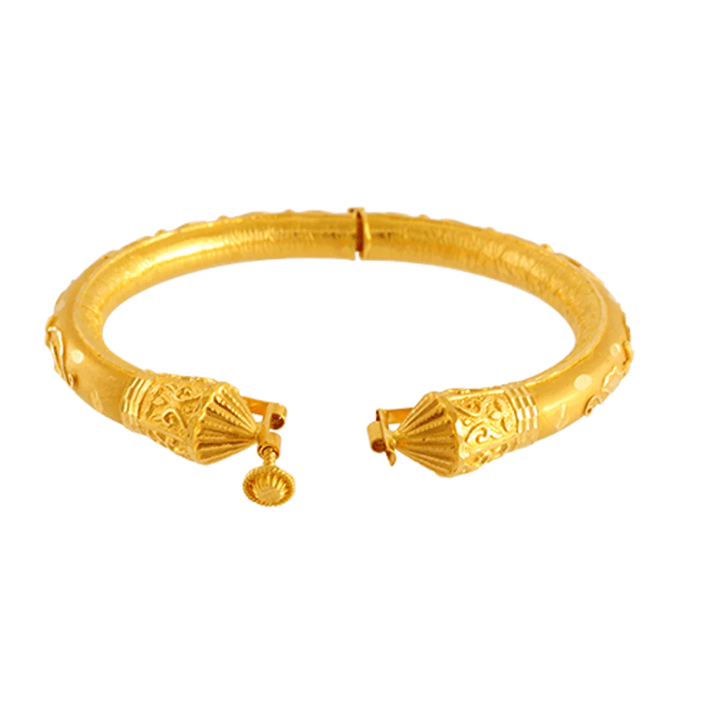 22KT Yellow Gold Bangle For Women