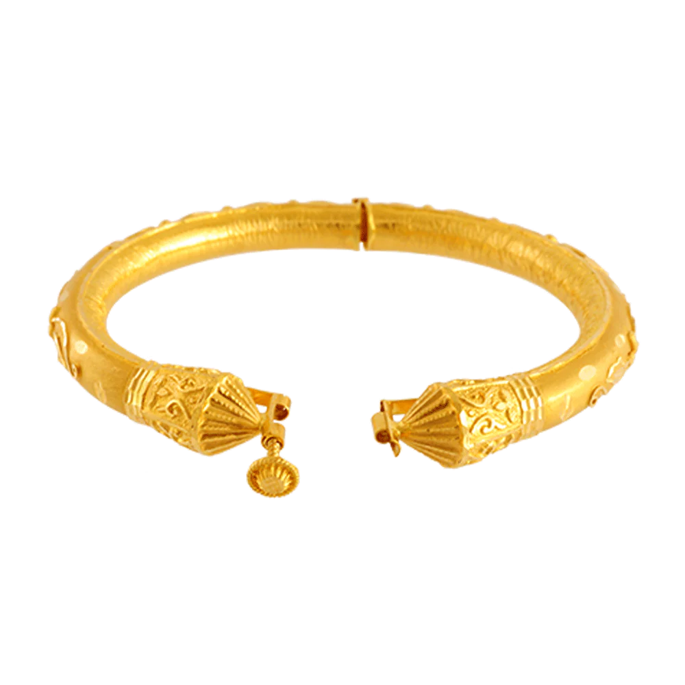 22KT Yellow Gold Bangle For Women