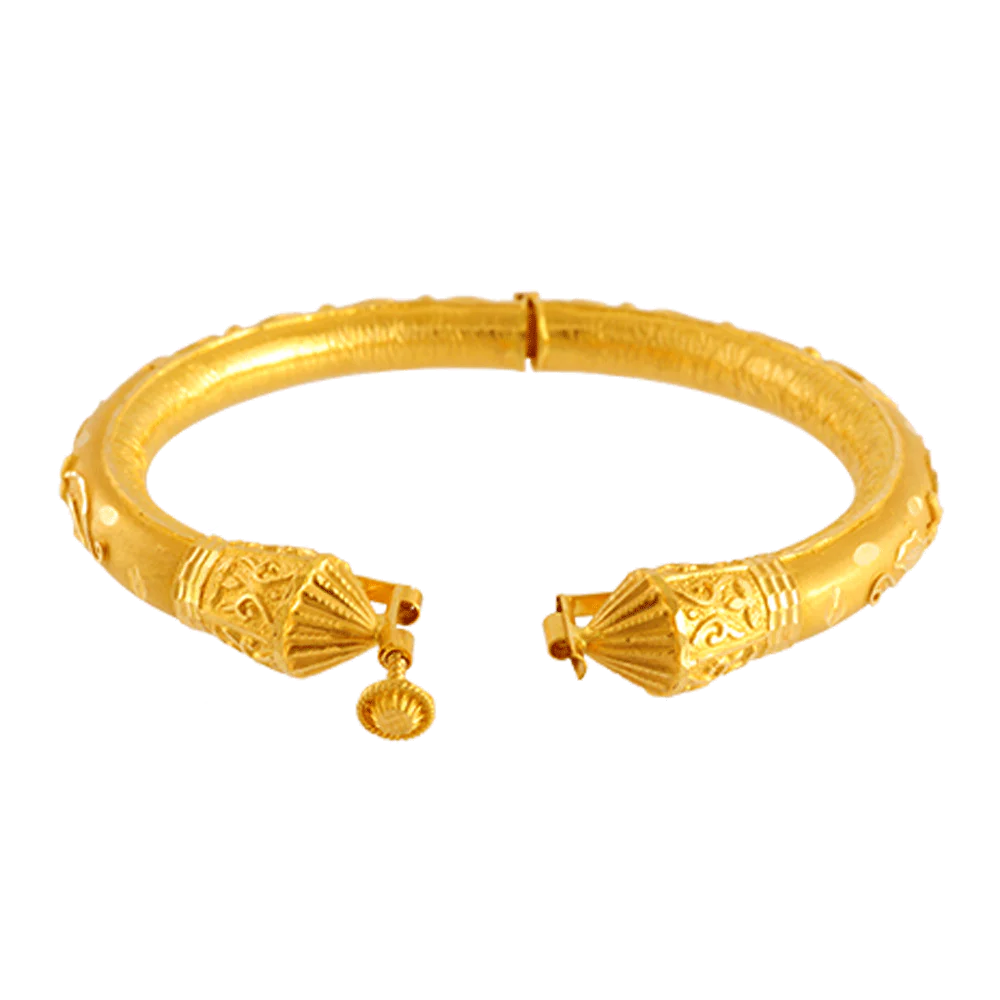 22KT Yellow Gold Bangle For Women