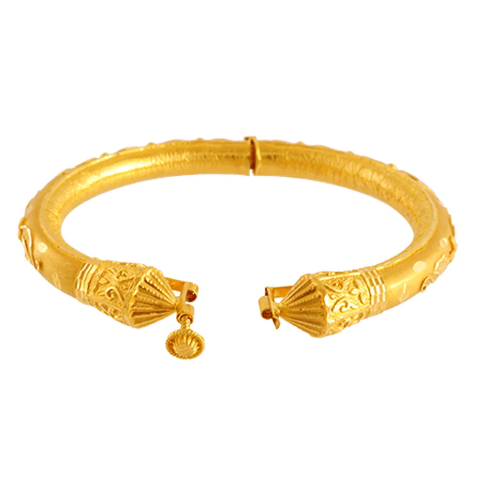 22KT Yellow Gold Bangle For Women