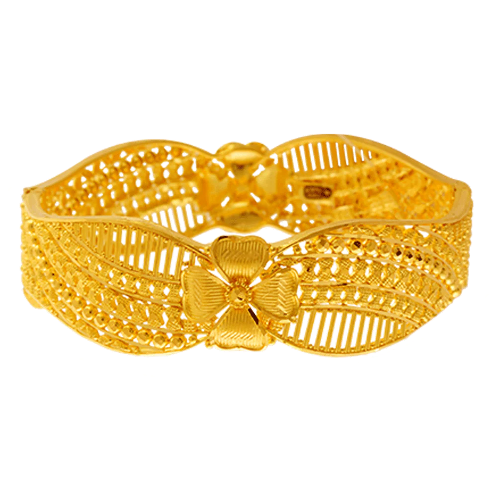 22KT Yellow Gold Bangle For Women