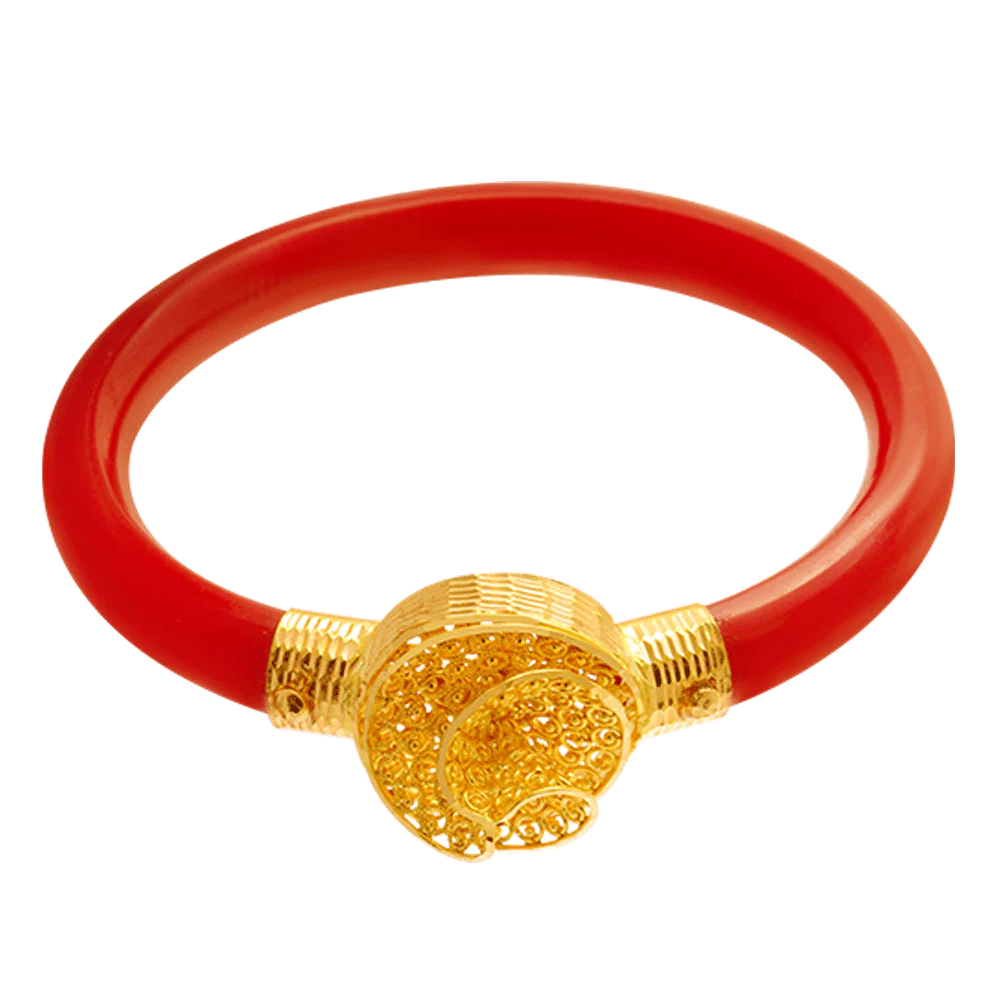 22KT Yellow Gold Bangle For Women