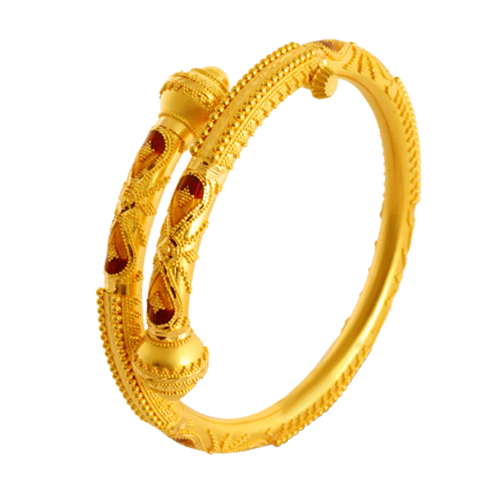 22KT Yellow Gold Bangle For Women