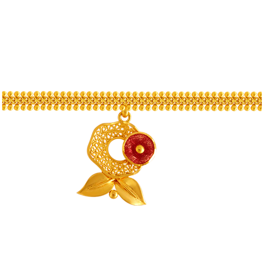 22KT Yellow Gold Bracelet For Women