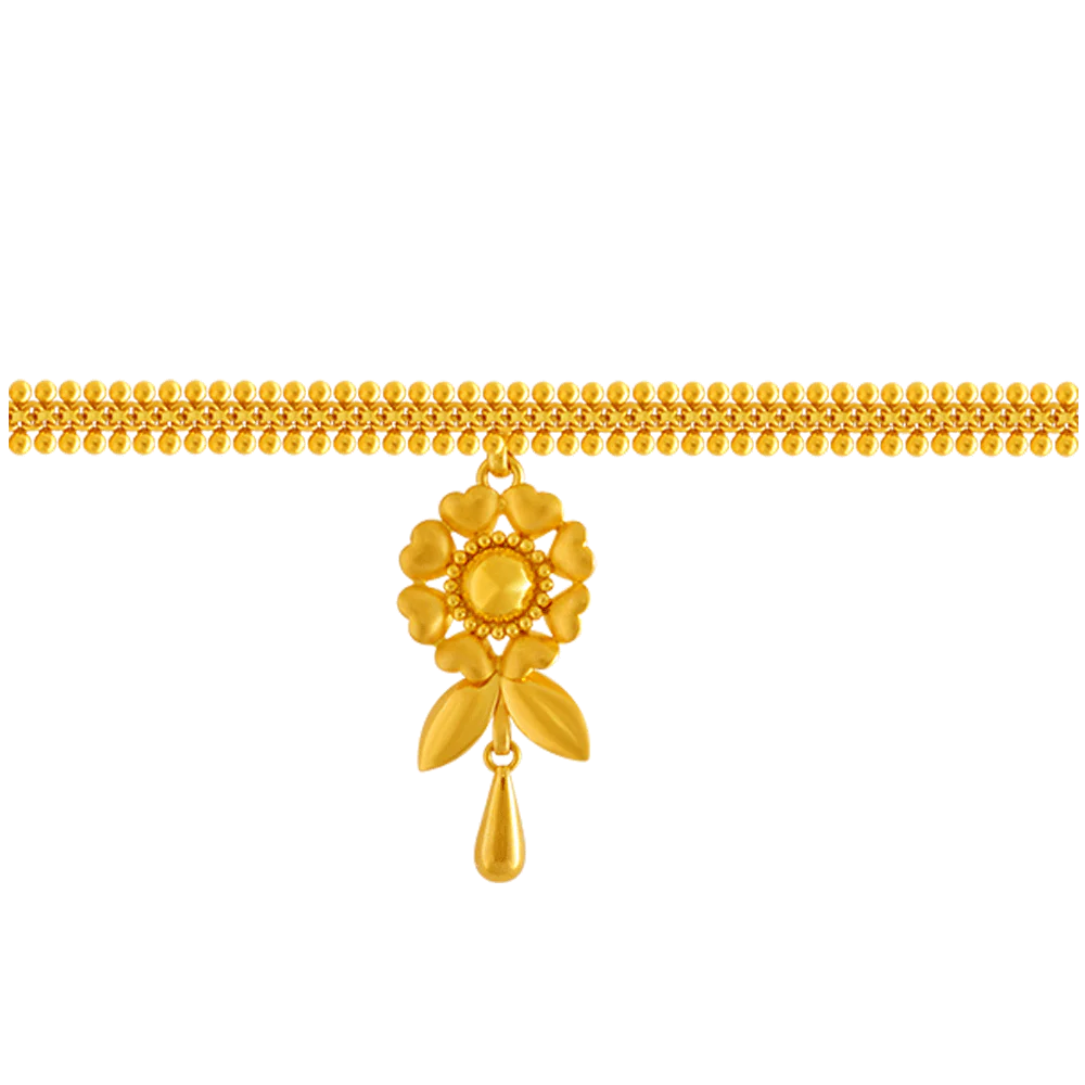 22KT Yellow Gold Bracelet For Women
