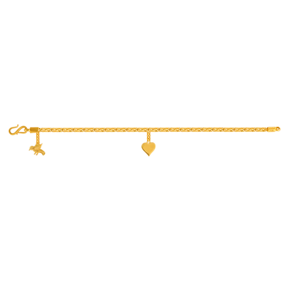 22KT Yellow Gold Bracelet For Women
