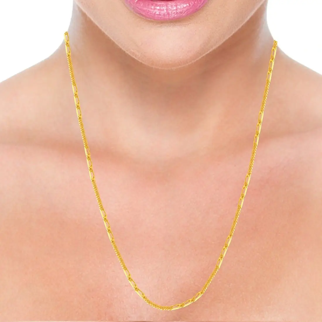 22KT Yellow Gold Chain For Women - Image 3