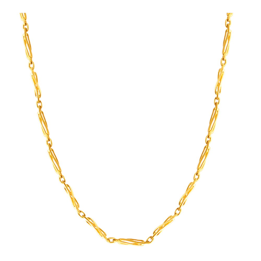 22KT Yellow Gold Chain For Women - Image 3