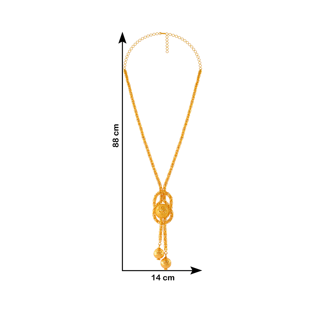 22KT Yellow Gold Chain For Women - Image 2