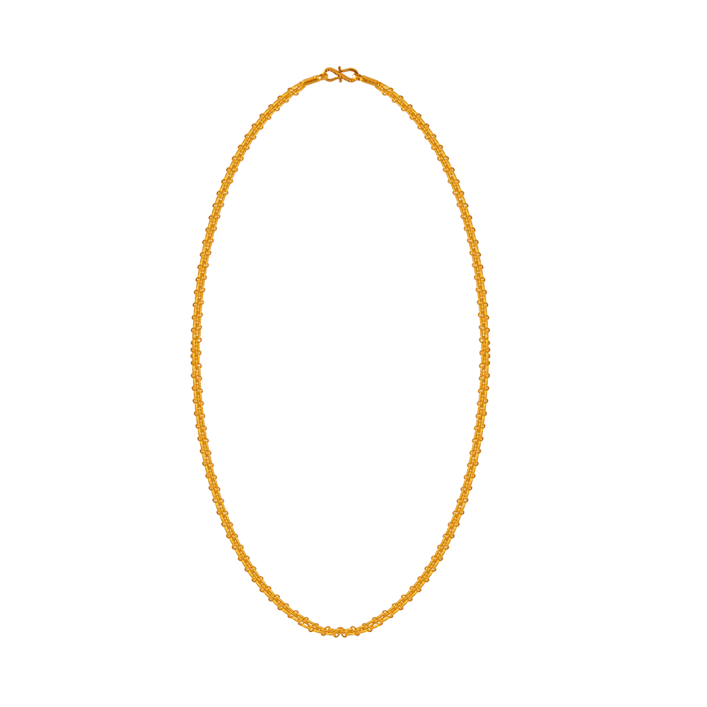 22KT Yellow Gold Chain For Women