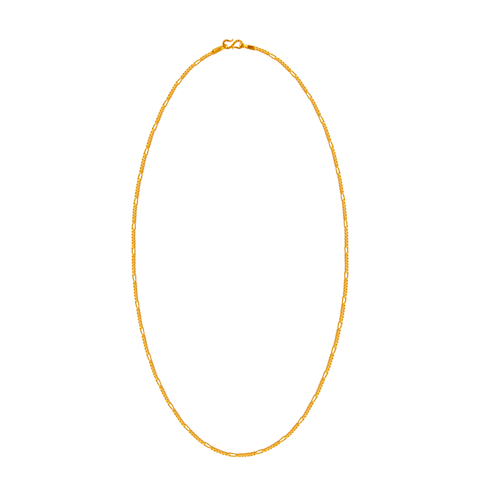 22KT Yellow Gold Chain For Women