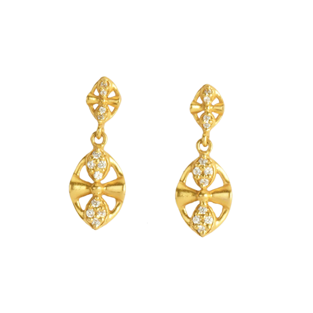 22KT Yellow Gold Earring For Women