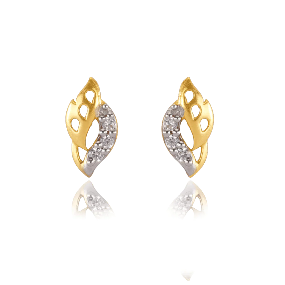 22KT Yellow Gold Earring For Women