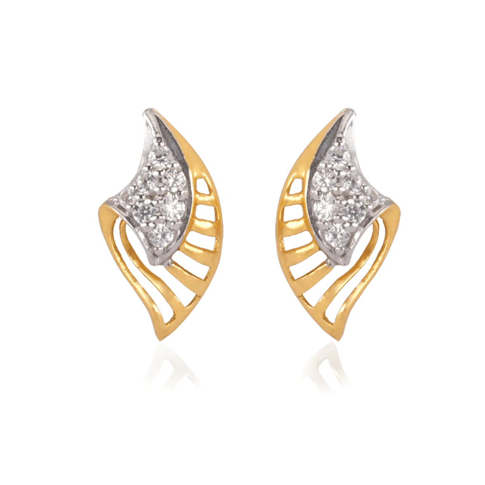 22KT Yellow Gold Earring For Women