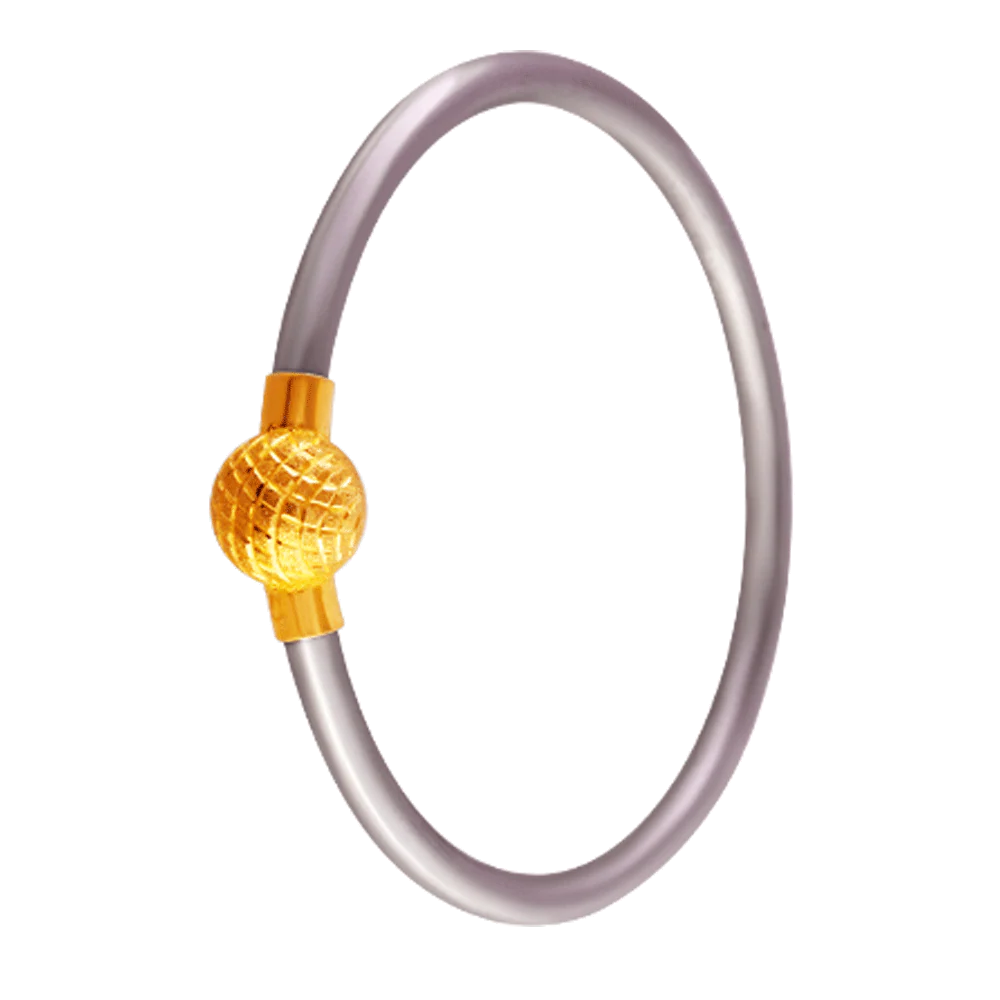 22KT Yellow Gold Loha Bangle For Women - Image 4