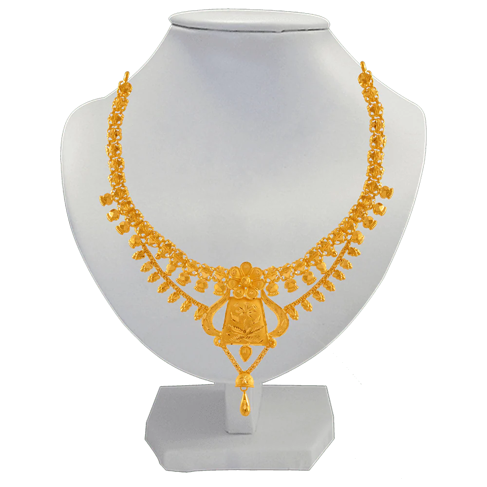 22KT Yellow Gold Necklace For Women - Image 2
