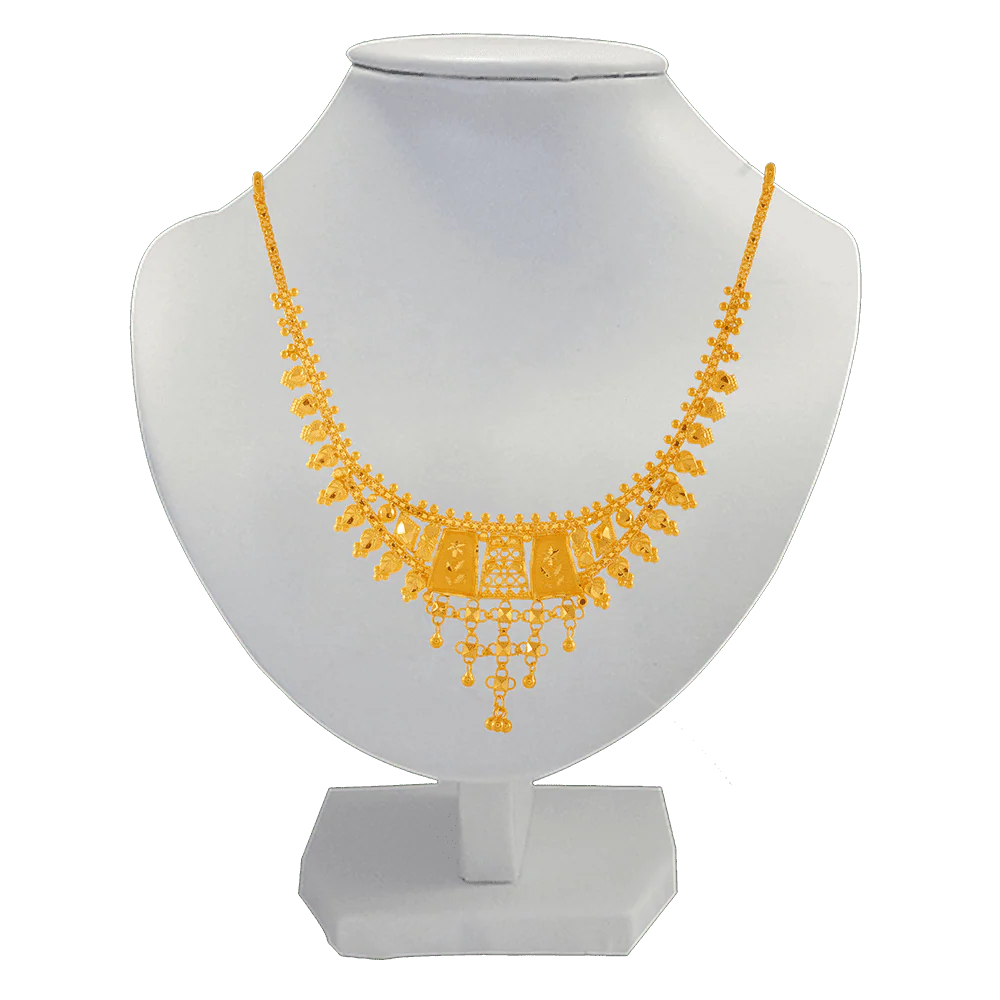 22KT Yellow Gold Necklace For Women - Image 3