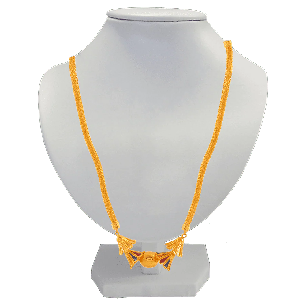 22KT Yellow Gold Necklace For Women - Image 3