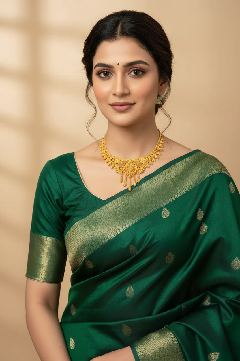 22KT Yellow Gold Necklace For Women - Image 2