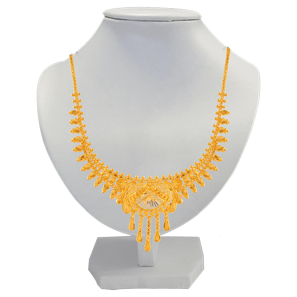 22KT Yellow Gold Necklace For Women - Image 6